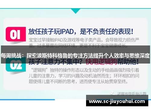 每周挑战：探索波斯特科格鲁的专注方法提升个人效率与思维深度